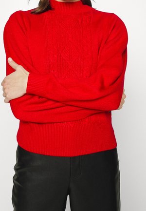 Striktrøje - red