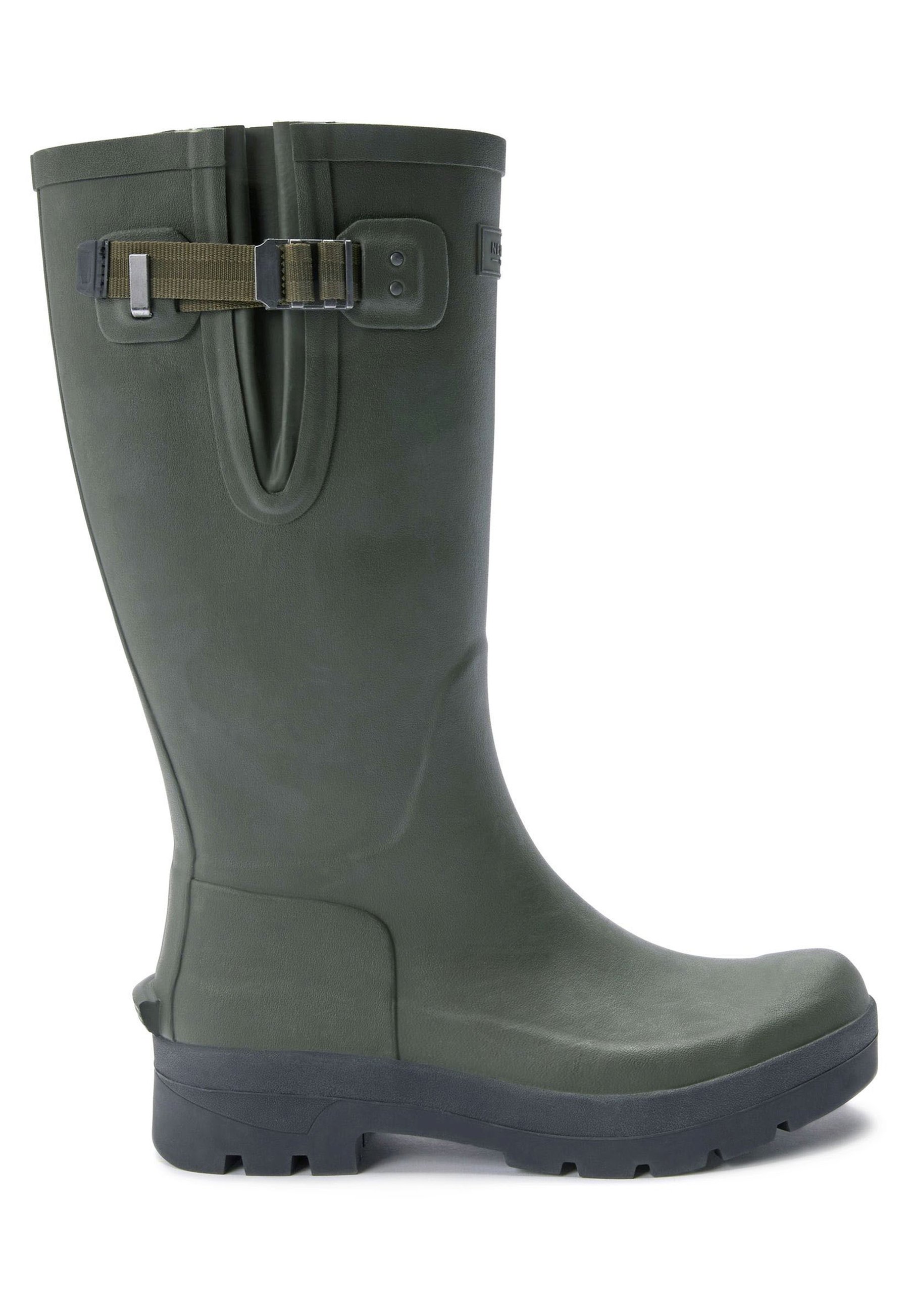Bottes De Pluie Homme Kapriol Neuves - Taille 45, Vert, Caoutchouc - Sans Emballage