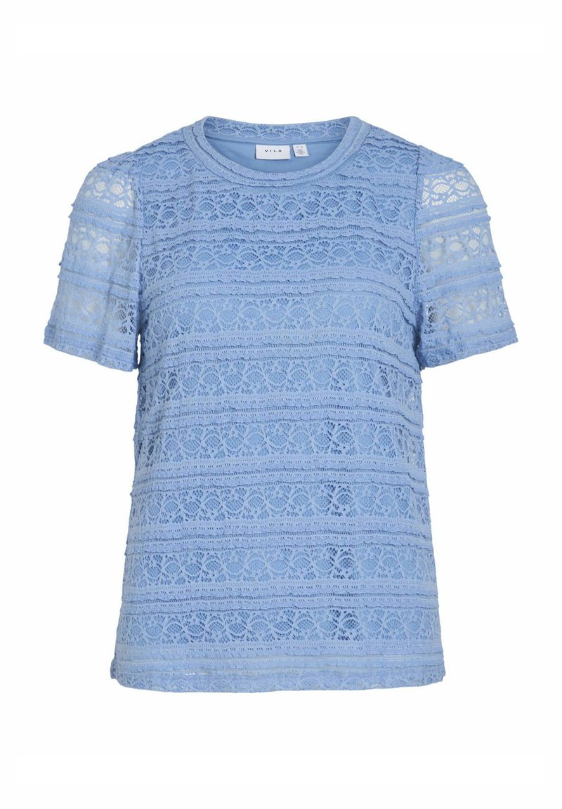 Vila Blouse blauw Vila Blouse blauw