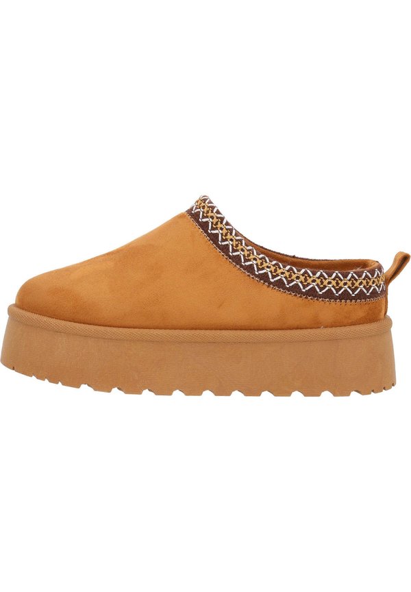 ASINARA - Pantolette flach - tan