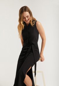 Polo Club Abito a camicia - black