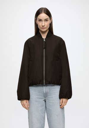 WOVEN OUTDOOR JACKETS, SHORT BOMBER - Kurtka Bomber