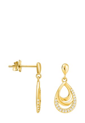OVAL - Øreringe - gold-coloured
