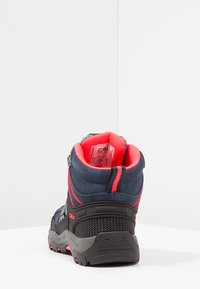 CMP KIDS RIGEL MID TREKKING SHOES WP UNISEX - Hiking shoes - antracit/red fluo