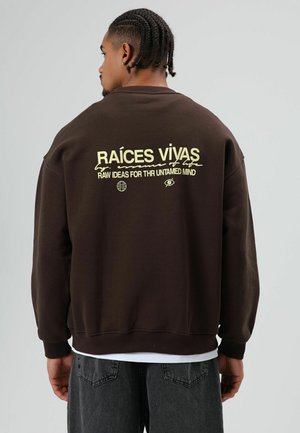CASUAL LOOK - Sweatshirt - brown