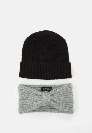 SET - Beanie - black/grey