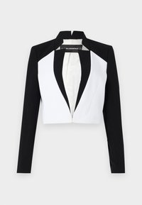 COLOUR BLOCK TAILORED JACKET - Bleizeris - white/black