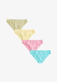 Ei valittu, pink yellow blue green