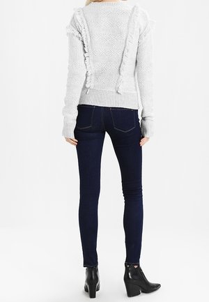 Pullover - mottled light grey