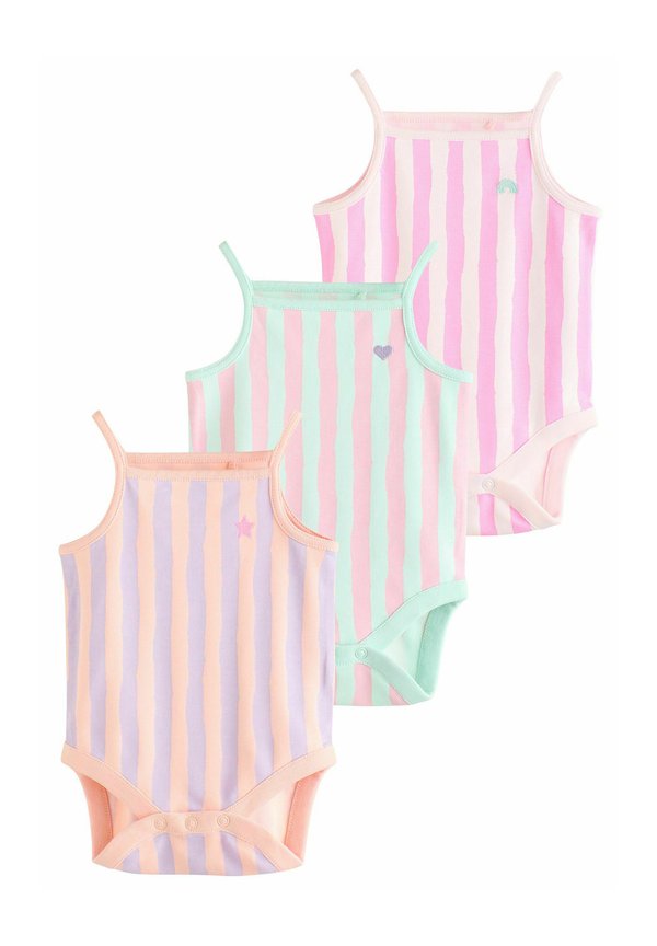 REGULAR FIT - STRAPPY 3 PACK - Body - multi stripe