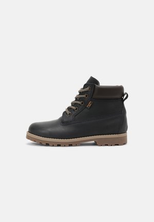 MONO LACES WARM TEX UNISEX - Śniegowce - dark blue