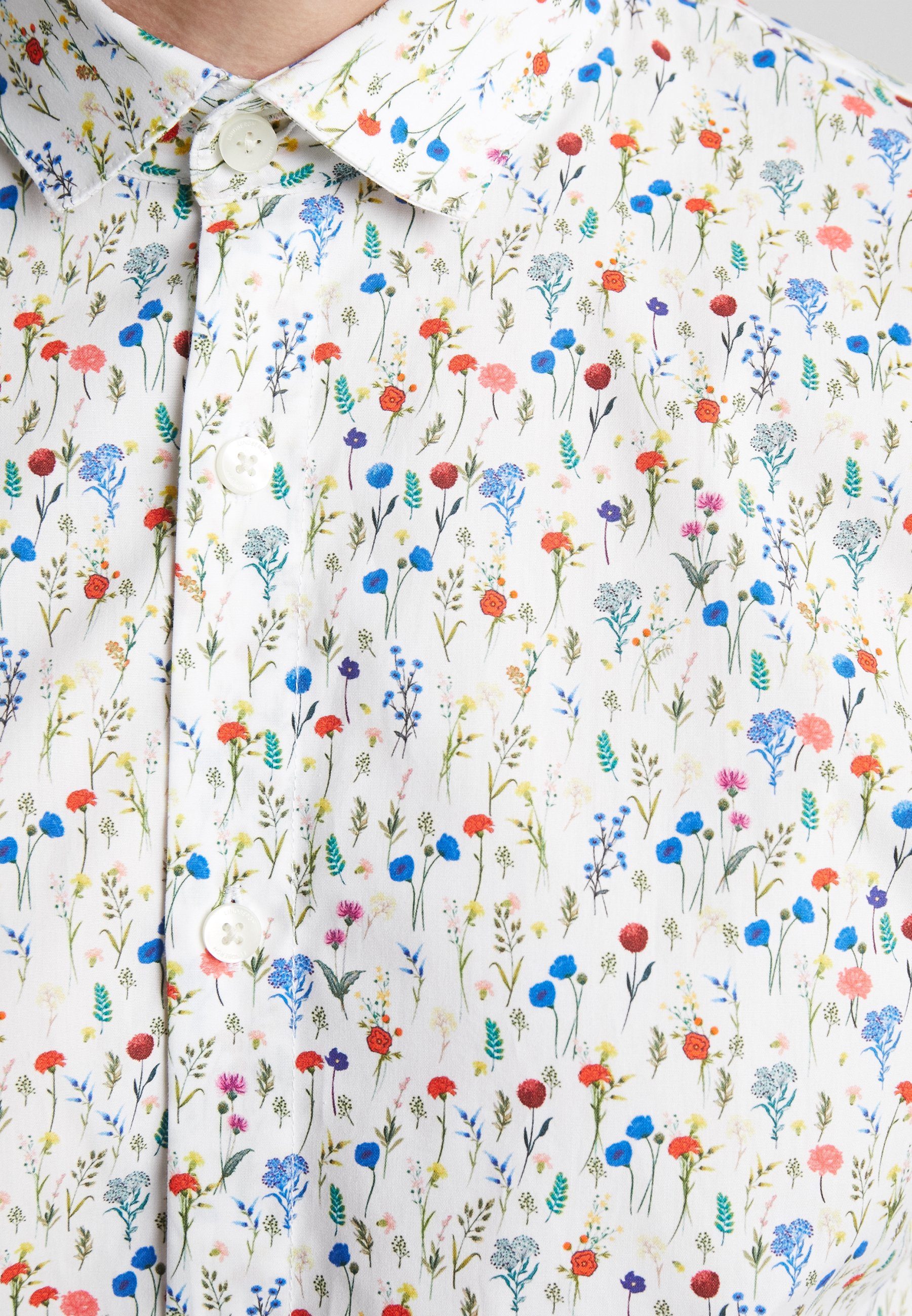 Lindbergh FINE FLORAL PRINT Skjorte white Zalando.no Lindbergh FLORAL SHIRT Skjorte white Zalando.no