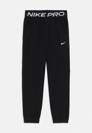 PRO UNISEX - Pantalones deportivos - black/white