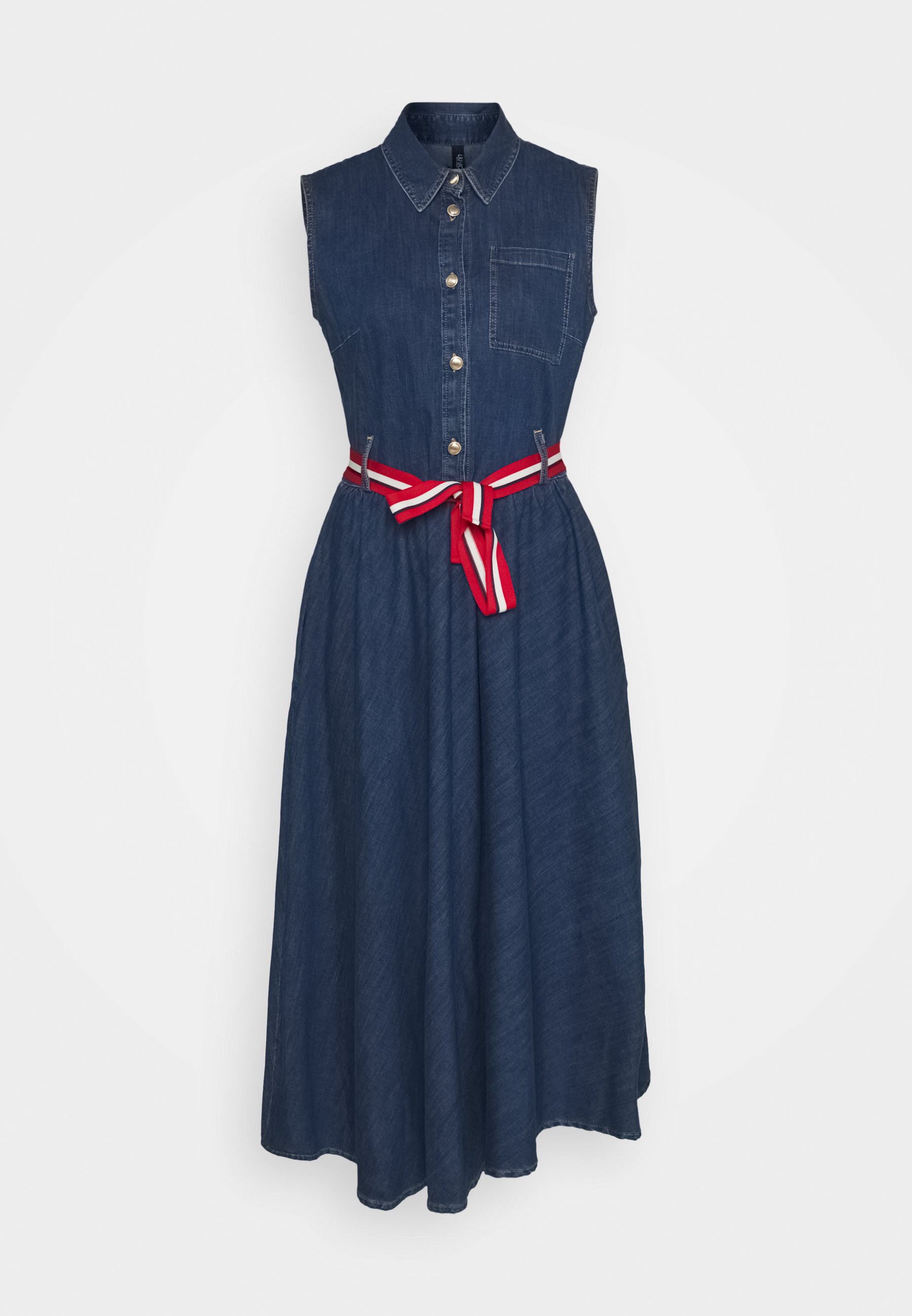 Liu Jo Jeans ABITO - Džinsinė suknelė - denim blue/tamsiai mėlynų džinsų -  Zalando.lt