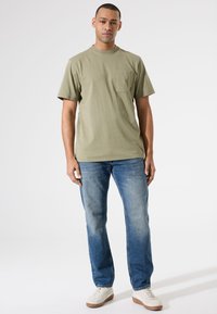 Garcia Camiseta estampada - vetiver