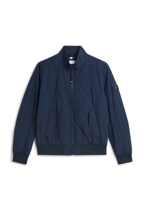 Tommy Hilfiger, PACKABLE QUILTED HARRINGTON - Μπουφάν τύπου bomber - navy blue