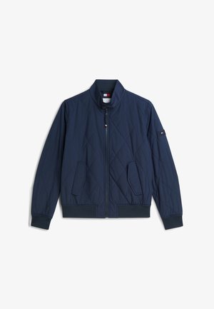 Tommy Hilfiger, PACKABLE QUILTED HARRINGTON - Μπουφάν τύπου bomber - navy blue