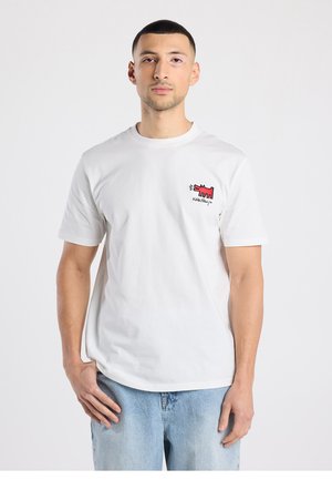 T-shirt print - off white