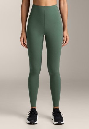 COMPRESSIVE WAIST CONTROL - Tajice - mottled dark green