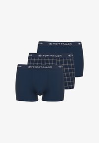 Selected, blau-dunkel-karo