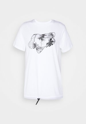 Triko s potiskem - white