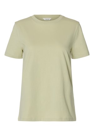 Selected, T-Shirt basic - lint