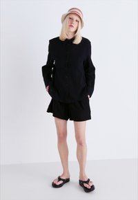 Gina Tricot Button-down blouse - black