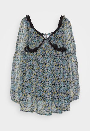 Free People PENNIE MINI DRESS - Päevakleit - black