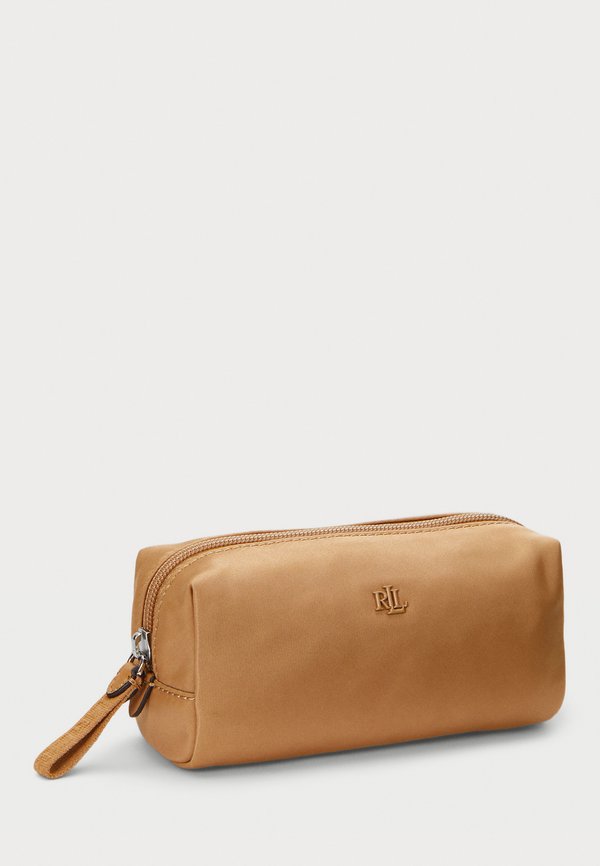 NYLON COSMETIC POUCH - Wash bag - khaki3