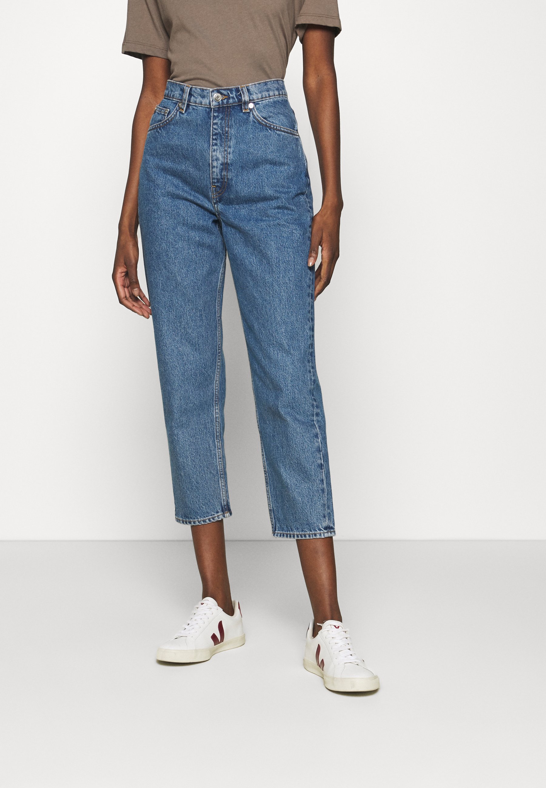 ARKET Straight leg jeans - washed blue 
