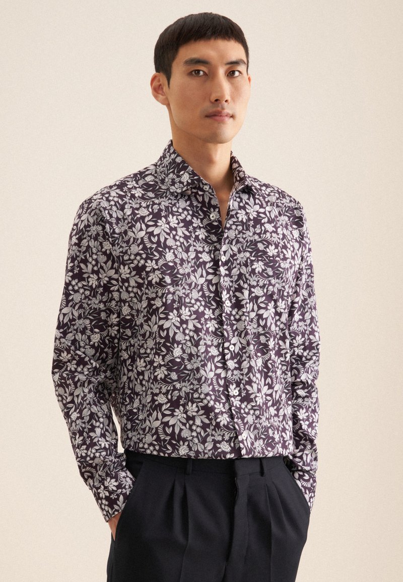 Seidensticker Camicia - purple
