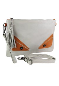 DrachenLeder Sac bandoulière - grau/braun