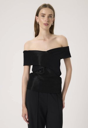 ELSPETH - Tricou cu imprimeu - black