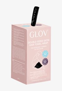 Glov GLOV® DOUBLE-SIDED SATIN HAIR TOWEL WRAP - Haaraccessoire - black