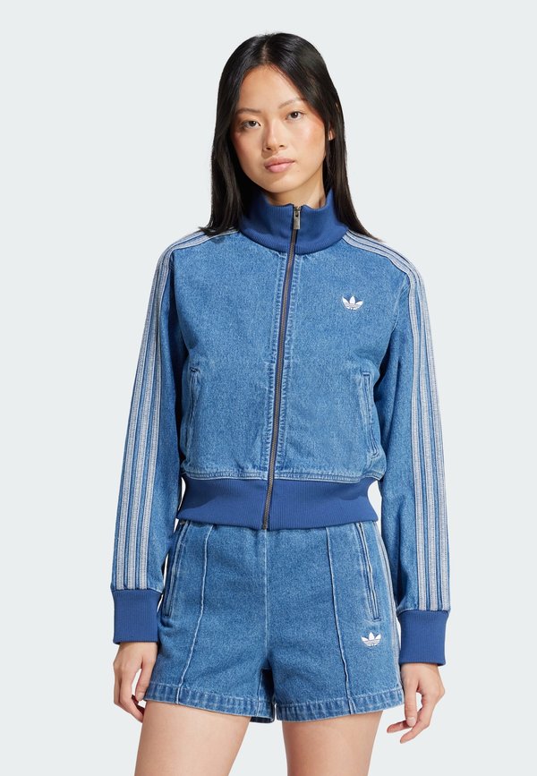 ADICOLOR DENIM TRACK - Training jacket - indigo denim