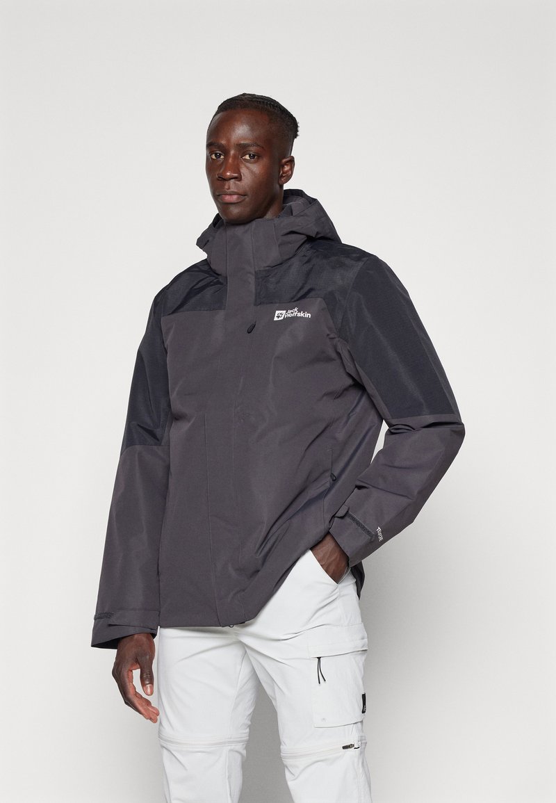 Jack Wolfskin ROMBERG 3IN1 - Giacca outdoor - phantom