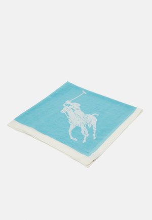 BIG PONY COTTON SCARF - Huivi - french turquoise/multi
