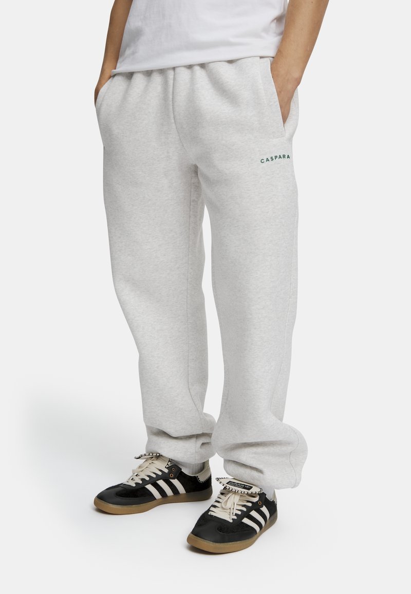 Caspara JOGGERS - Joggebukse - grey melange