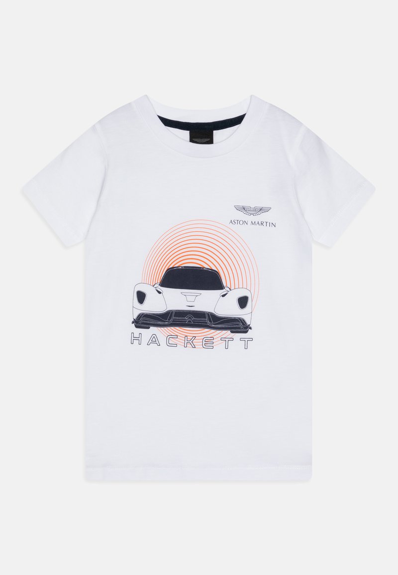 Hackett London T-Shirt Bambino Manica Corta Con Logo AMR Wings Colori Vari - 4