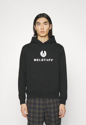 Belstaff SIGNATURE HOODIE - Kapuzenpullover - black/off white