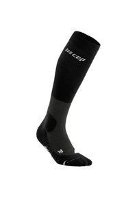 CEP COMPRESSION MERINO HIKING TALL - MADE IN GERMANY - Kniestrümpfe - stonegrey-grey