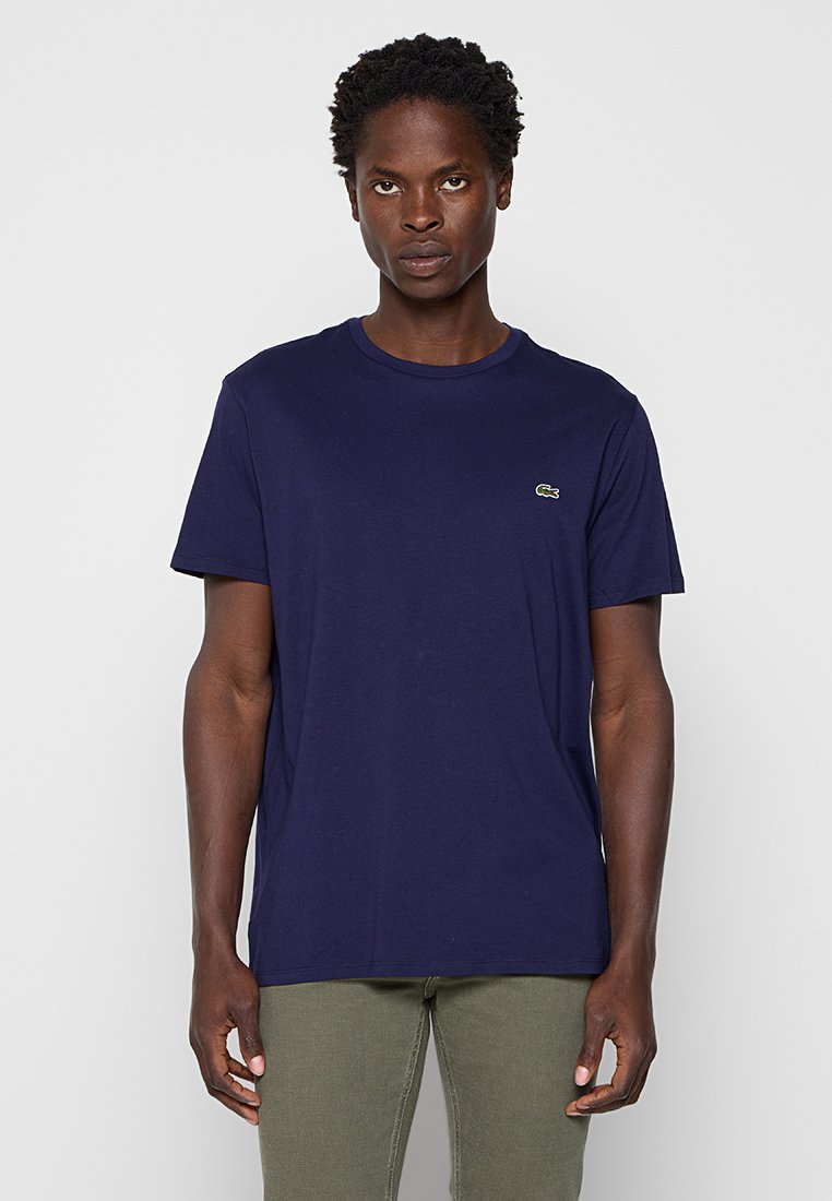Lacoste T-shirt basic blauw