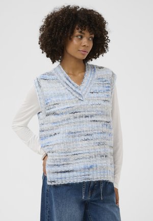 Waistcoat - blue multi