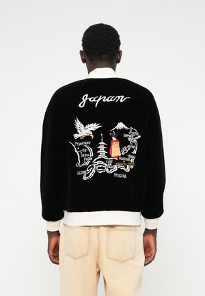 REVERSIBLE SKAJAN JACKET UNISEX - Giubbotto Bomber - black/navy