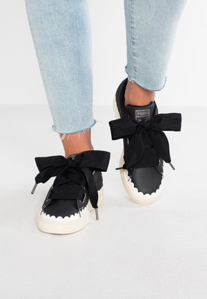 Puma BASKET HEART SCALLOP - Sneakers basse - black