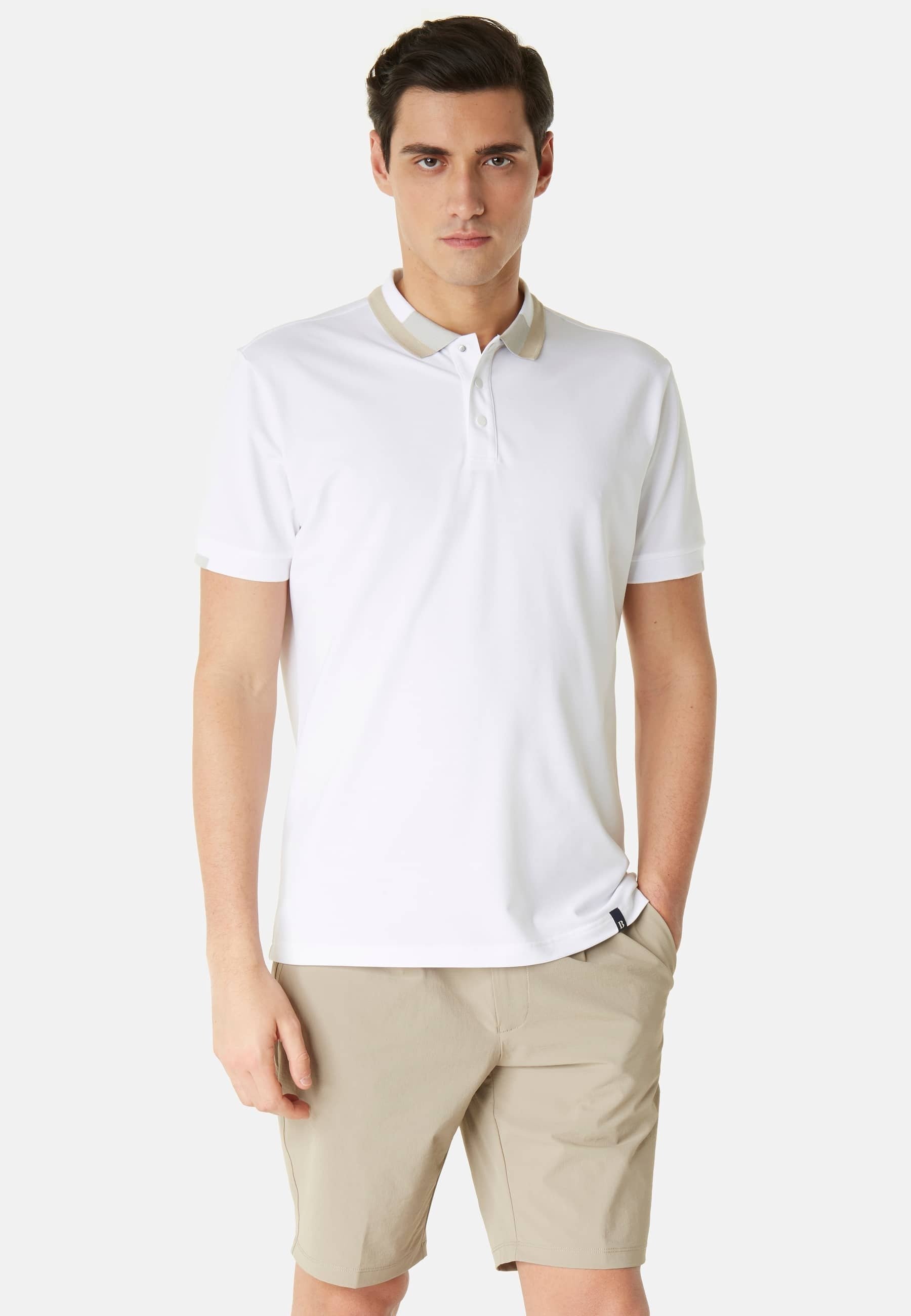 Boggi Milano SUSTA - Polo - white/blanco - Zalando.es