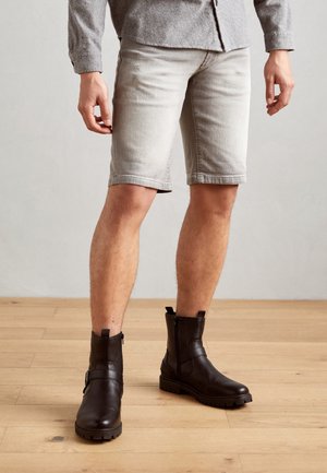 Jeansshort - light grey