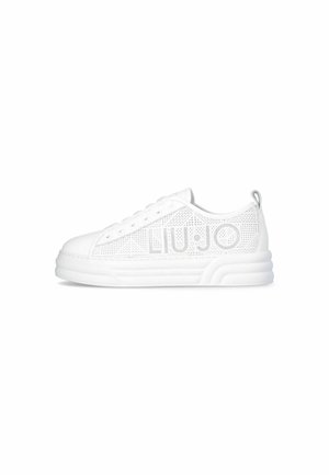 LIU JO PERFORATED  - Sneakers basse - white