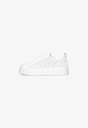 LIU JO PERFORATED  - Sneakers basse - white