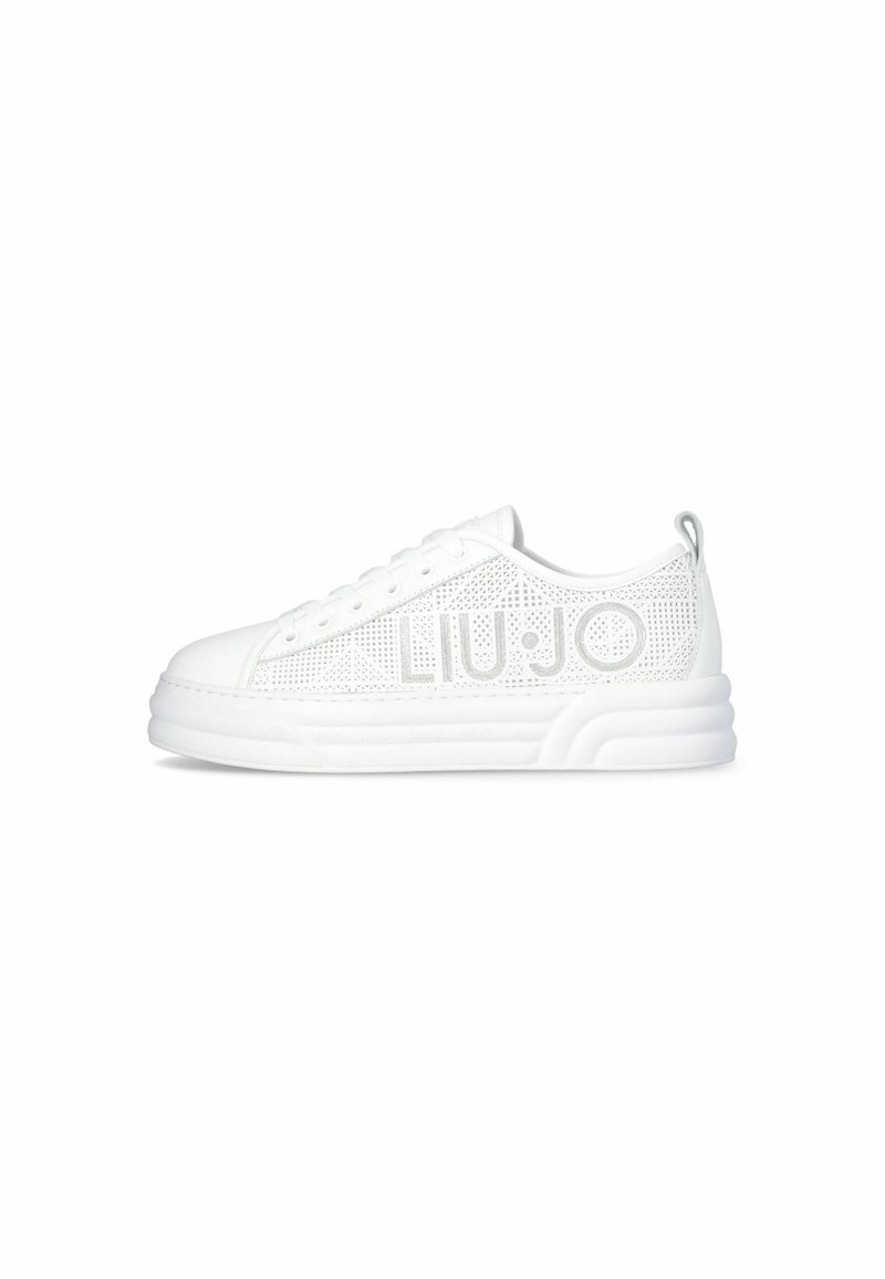 LIU JO PERFORATED  - Sneakers basse - white